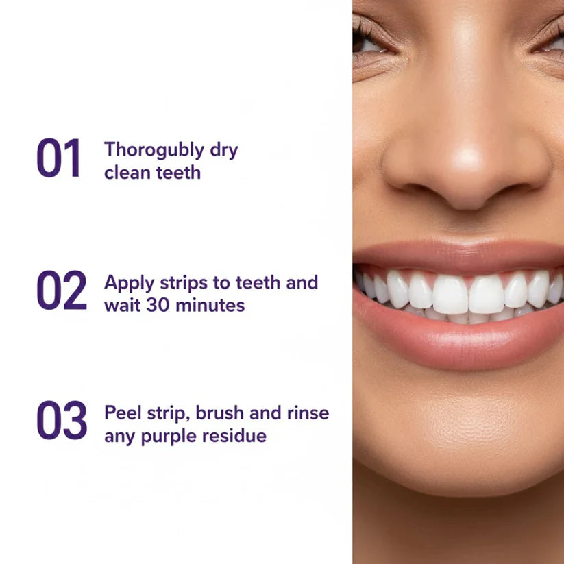 Dentley™ Purple Whitening Strips