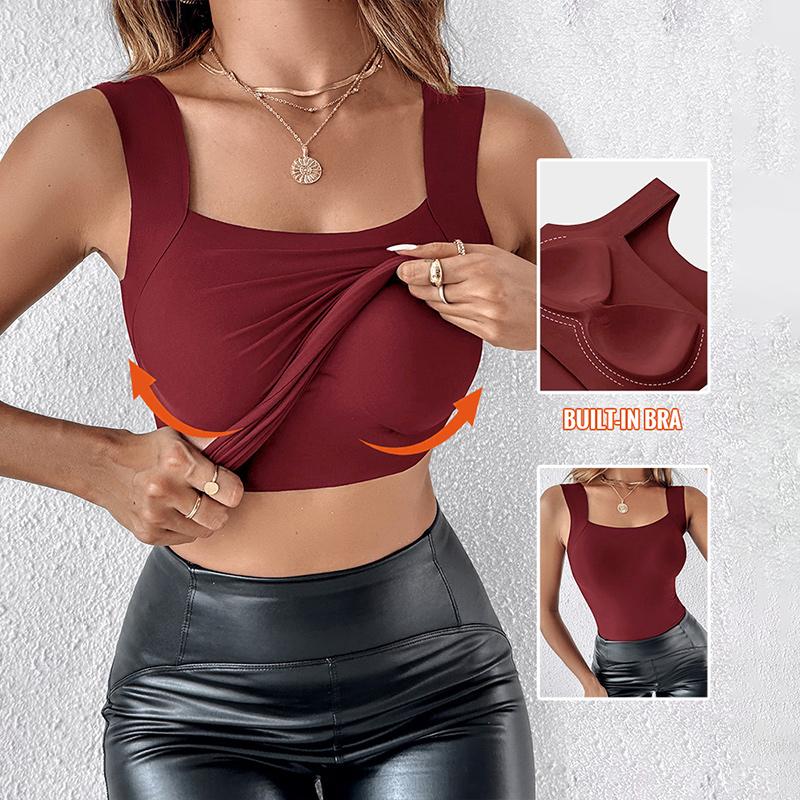 Sculpt Tank with Built-In Bra